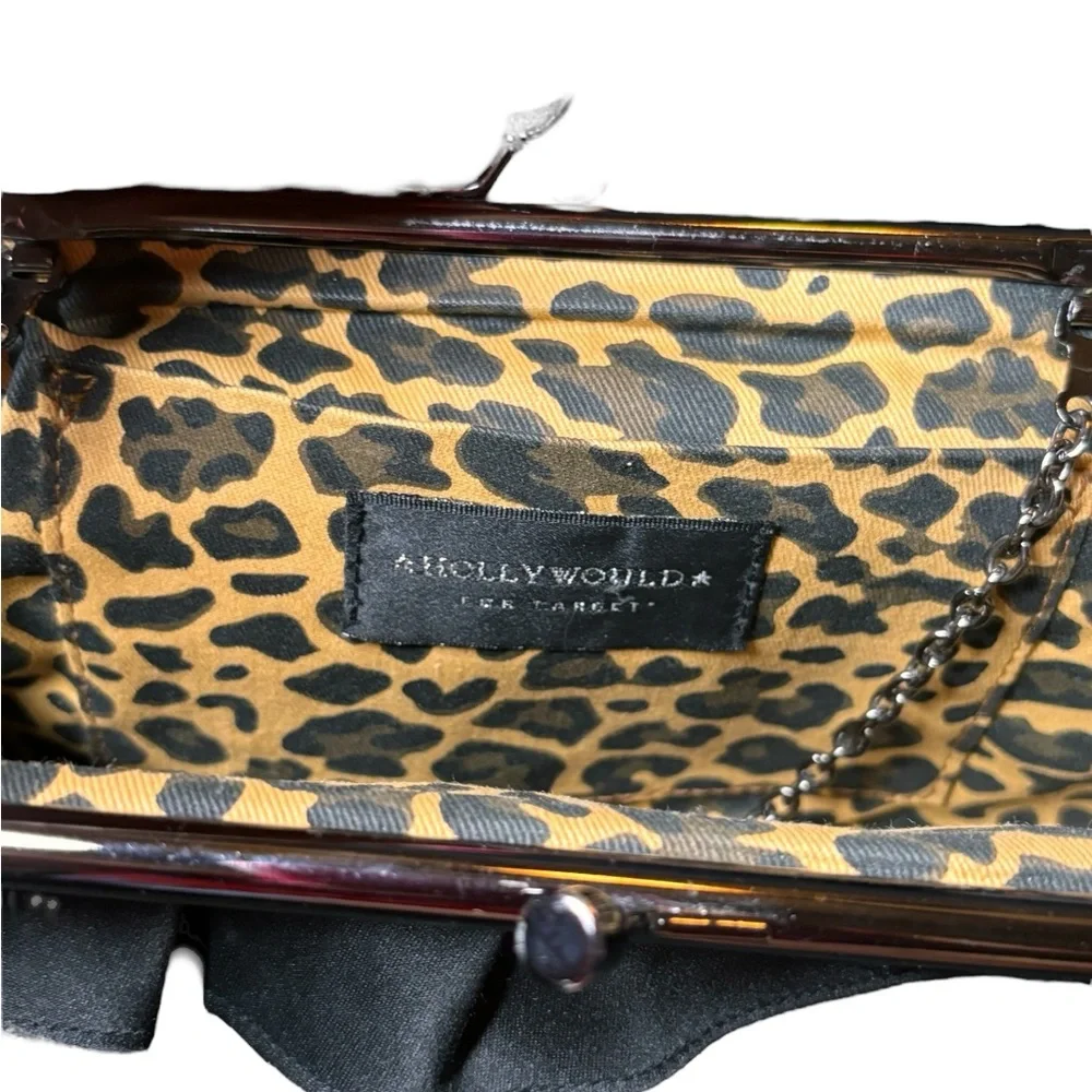 Hollywould black satin